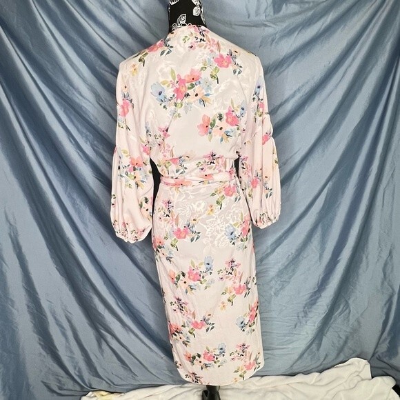 Mango Floral Wrap Dress - Picture 6 of 6